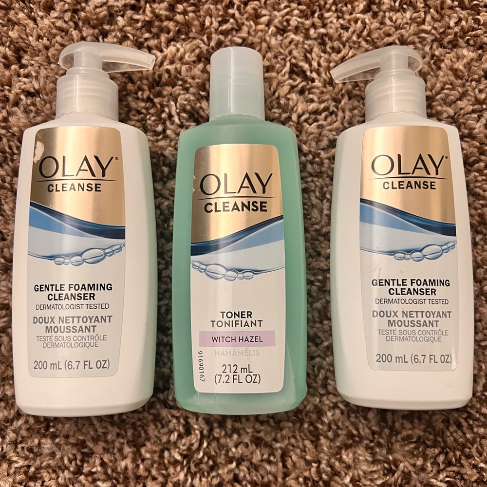 Olay Cleanse Gentle Foaming Cleanser & Toner Bundle